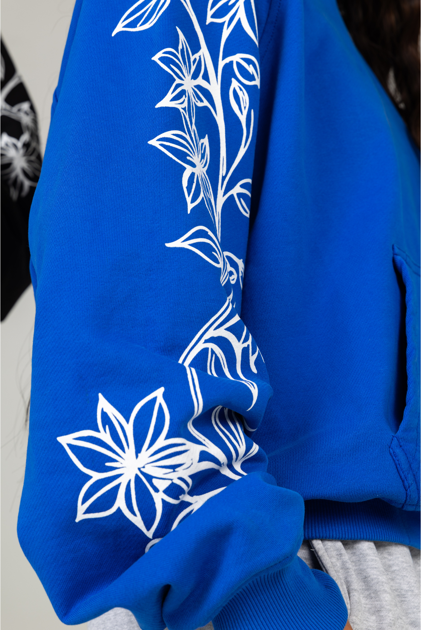 "ROOTED" Filipino hoodie- Blue