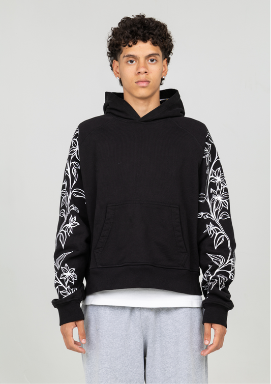 "Rooted" Filipino hoodie-Black